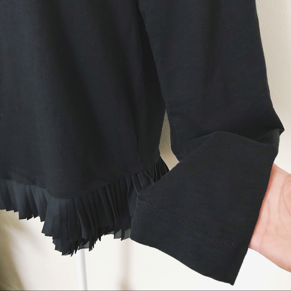 J. Crew Ruffle Sweatshirt - Picture 2 of 6